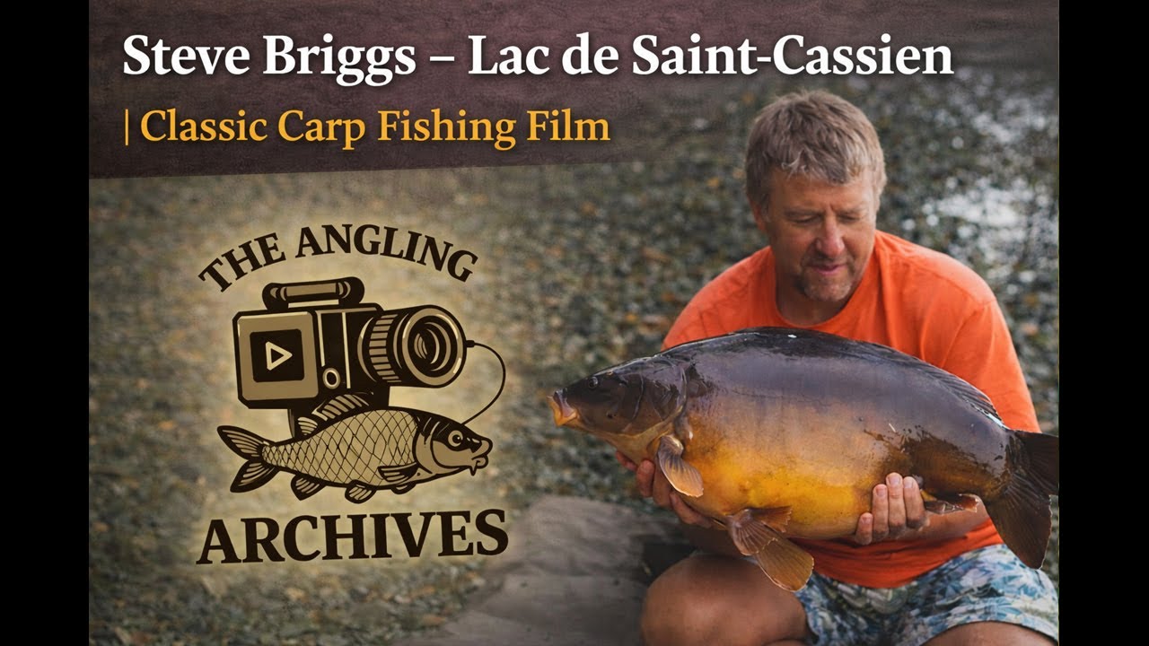 Steve Briggs – Lac de Saint-Cassien | Classic Carp Fishing Film | Angling Archives