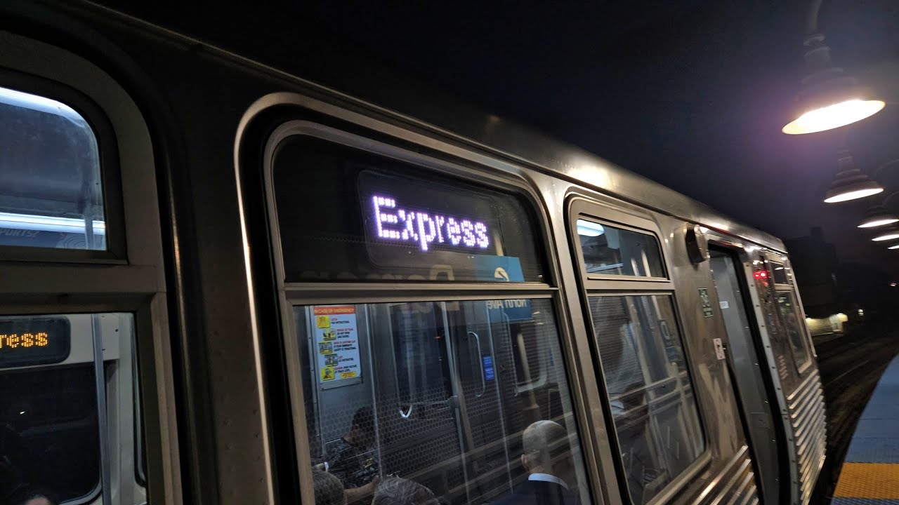 CTA Blue Line Express, O-Hare-bnd | Monroe to Cumberland | 3200 Series Morrison-Knudsen || 7.2.2025