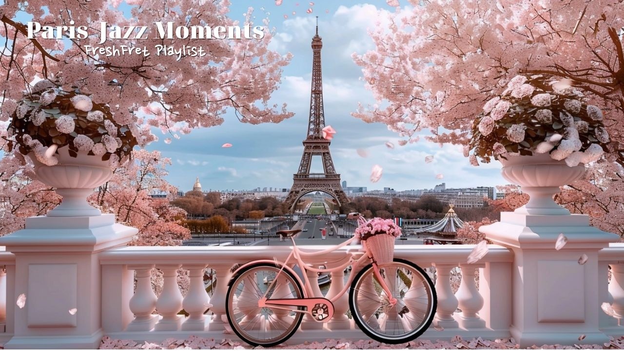 [PLAYLIST] Весна в Париже, джаз под Эйфелевой башней 🗼 A Quiet Day in BloomㅣПарижский плейлист