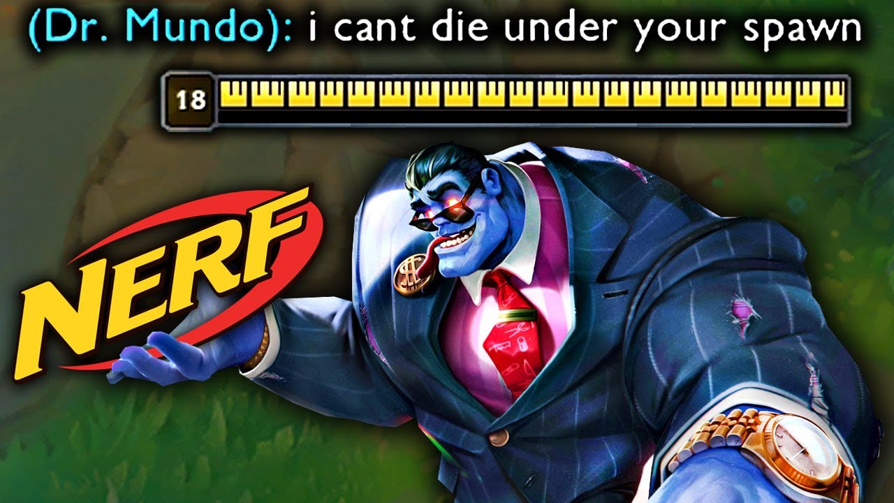 NERF NEW DR.MUNDO