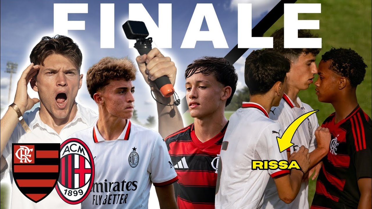 Chi è il miglior TALENTO U14 della FINALE tra FLAMENGO vs MILAN? | rissa pazzesco tra fenomeni