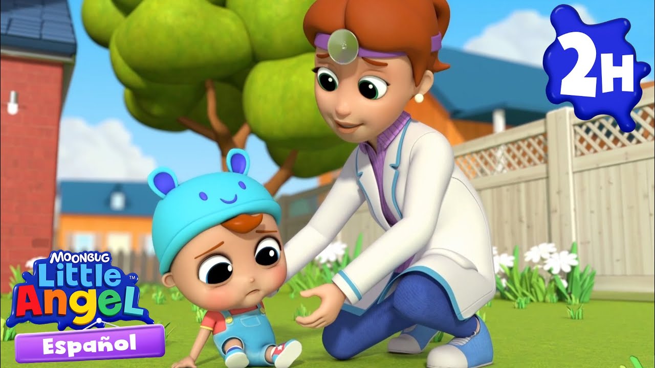 Bebé Juan tiene un accidente 😭😭 | Canciones Infantiles con Bebé Juan🎵| Little Angel Español