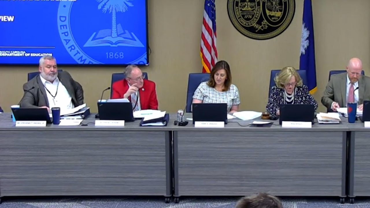 SC Board of Education Delays Decision on 10 Challenged Books