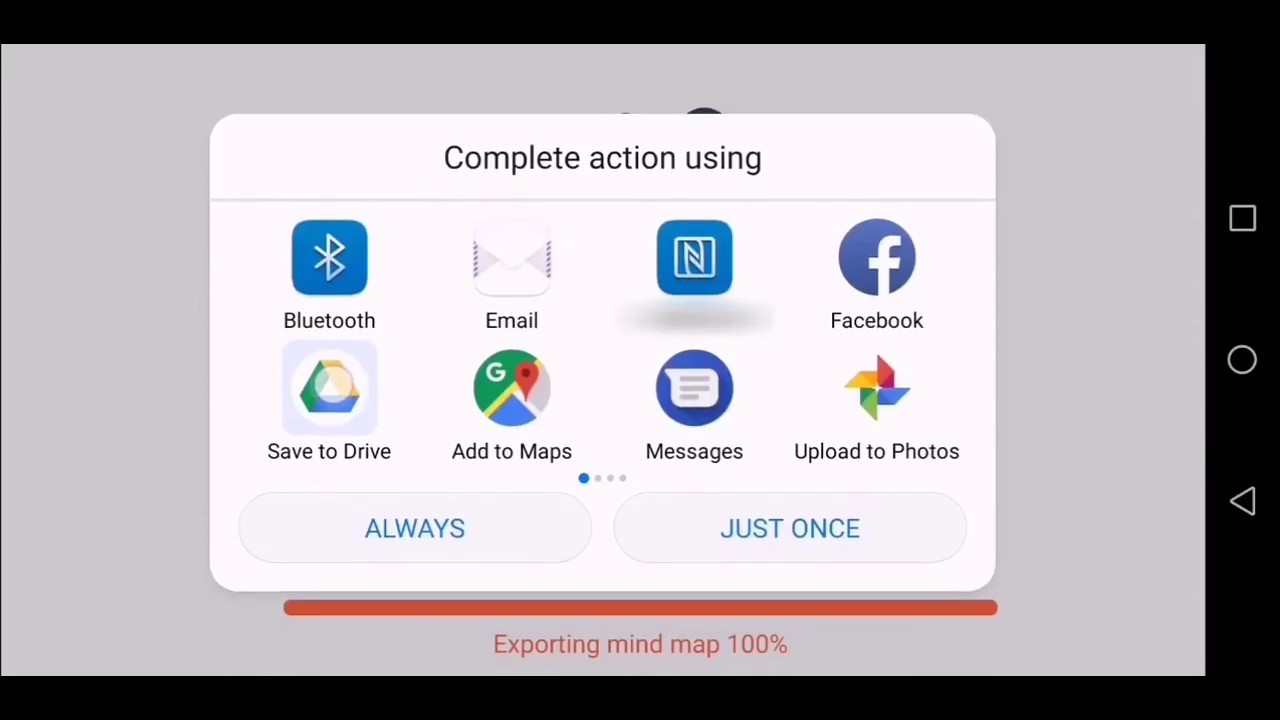 How to backup and share your mind map in Mind Map AR