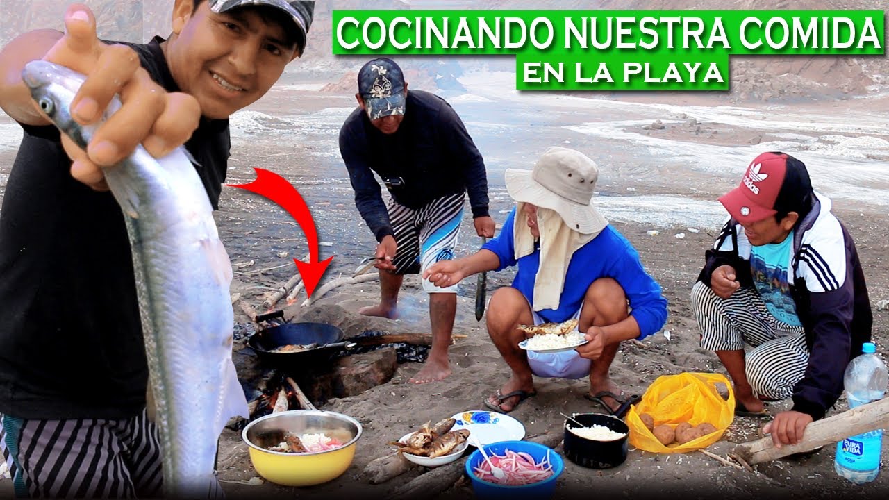 PESCA Y COCINA BUSCANDO NUESTRA COMIDA AVENTURA