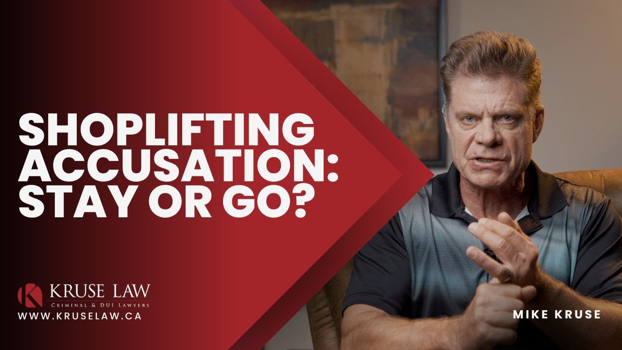 DO YOU LEGALLY HAVE TO STAY IF SECURITY ACCUSES YOU OF SHOPLIFTING?