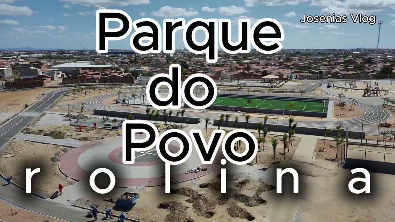 Parque  do povo em Petrolina está quase pronto e já vai ser liberado. vem conferir.