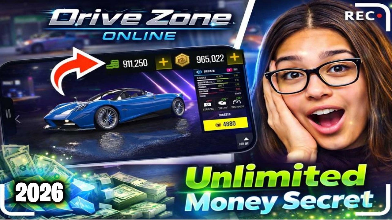 Drive Zone Online Free DZO Hack – STILL WORKING 2026 (Cars UNLOCKED)