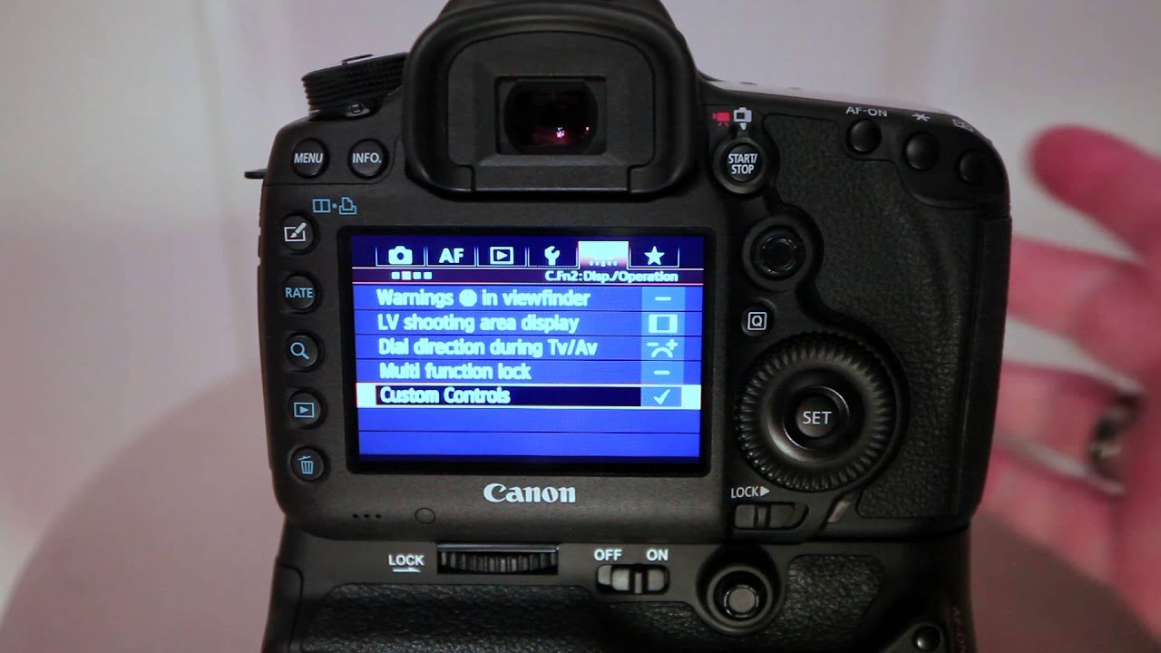 Canon 5D Mark 3 III Custom Wedding Setup Tips - Part 1