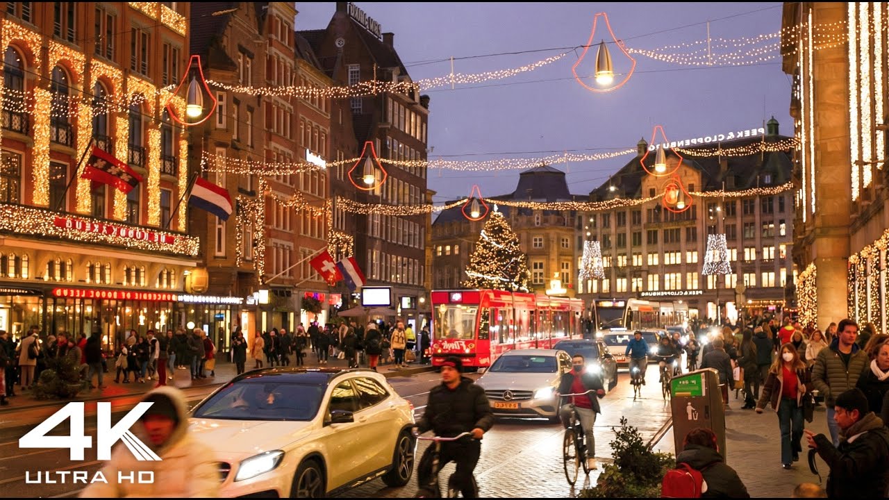 Best of Amsterdam Christmas 2026 🇳🇱 Lights, Shopping & Magic