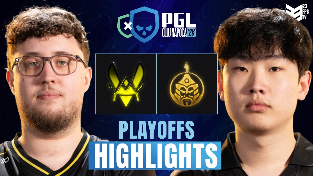 [Highlights] Vitality vs MongolZ | PGL Cluj-Napoca 2026 | Playoffs
