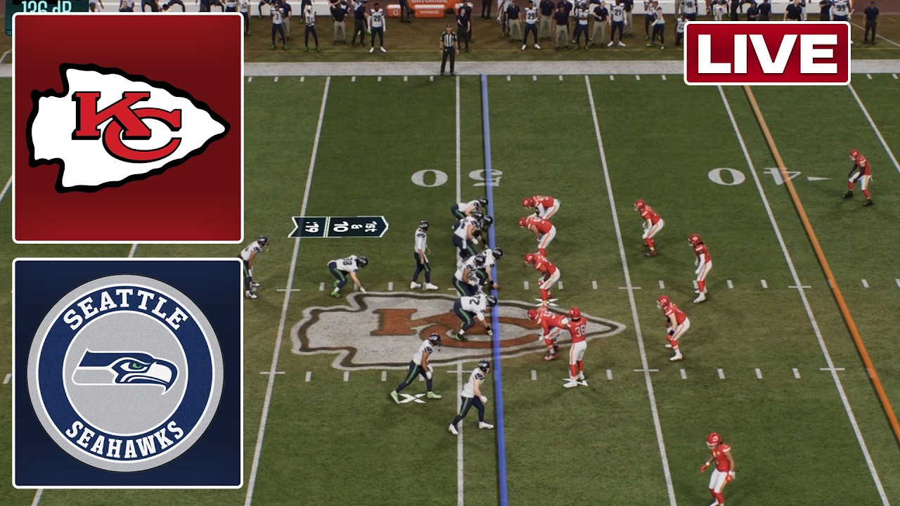 🔴LIVE: Kansas City Chiefs vs Seattle Seahawks / August 28/ Preseason/ Madden NFL 27