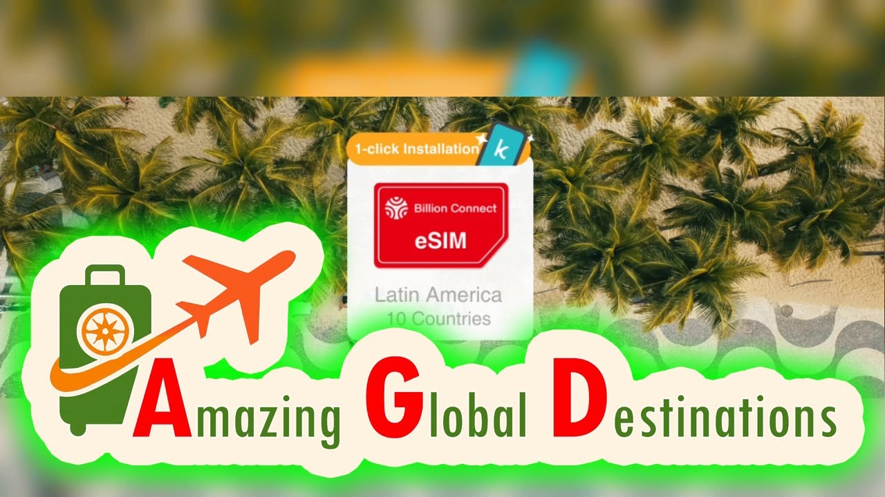 AGD - Review Latin America eSIM | 10 Countries | 500MB/1GB/2GB Daily or 3GB/5GB/8GB/10GB Total...