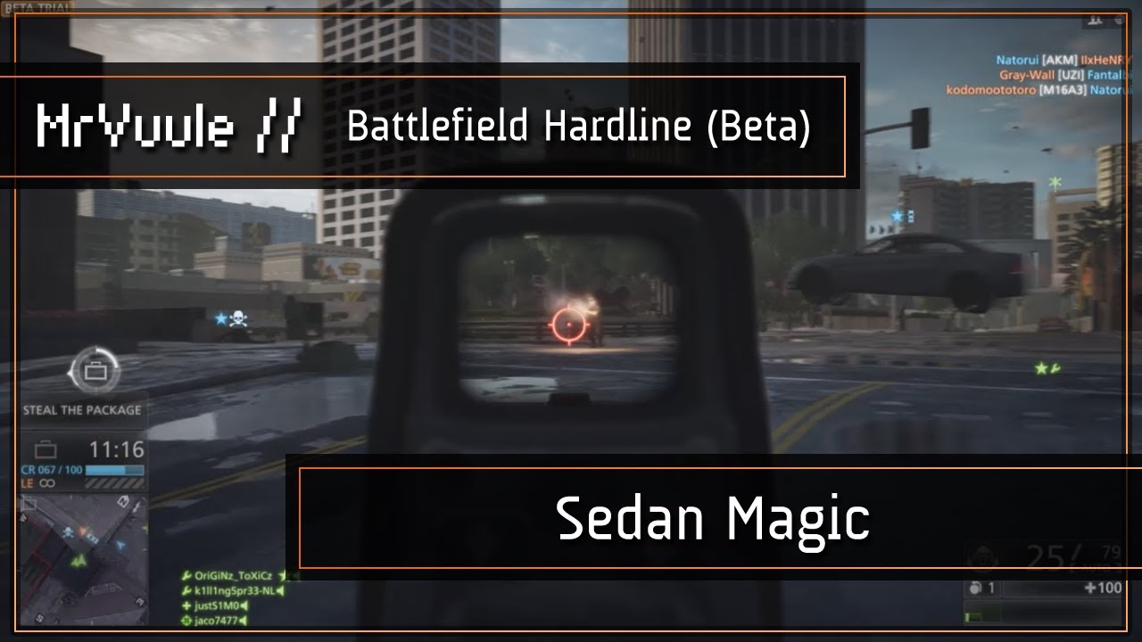 Battlefield Hardline (PS4 Beta) - Sedan Magic