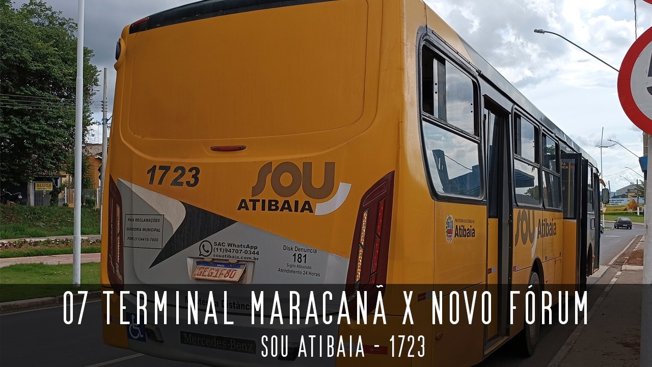 Atibaia - 07 Terminal Maracanã X Novo Fórum (via Copacabana) | APACHE VIP IV OF 1721