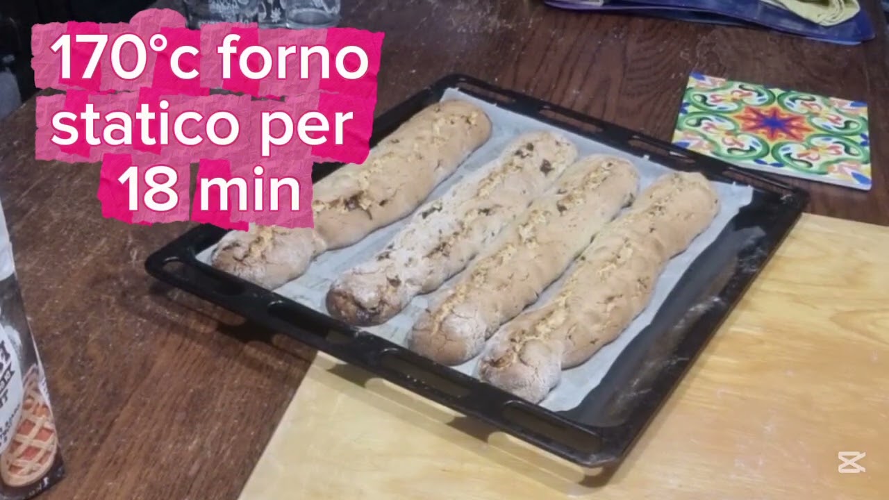 CANTUCCI mandorle e cioccolato - la semplicit&agrave; che conquista!