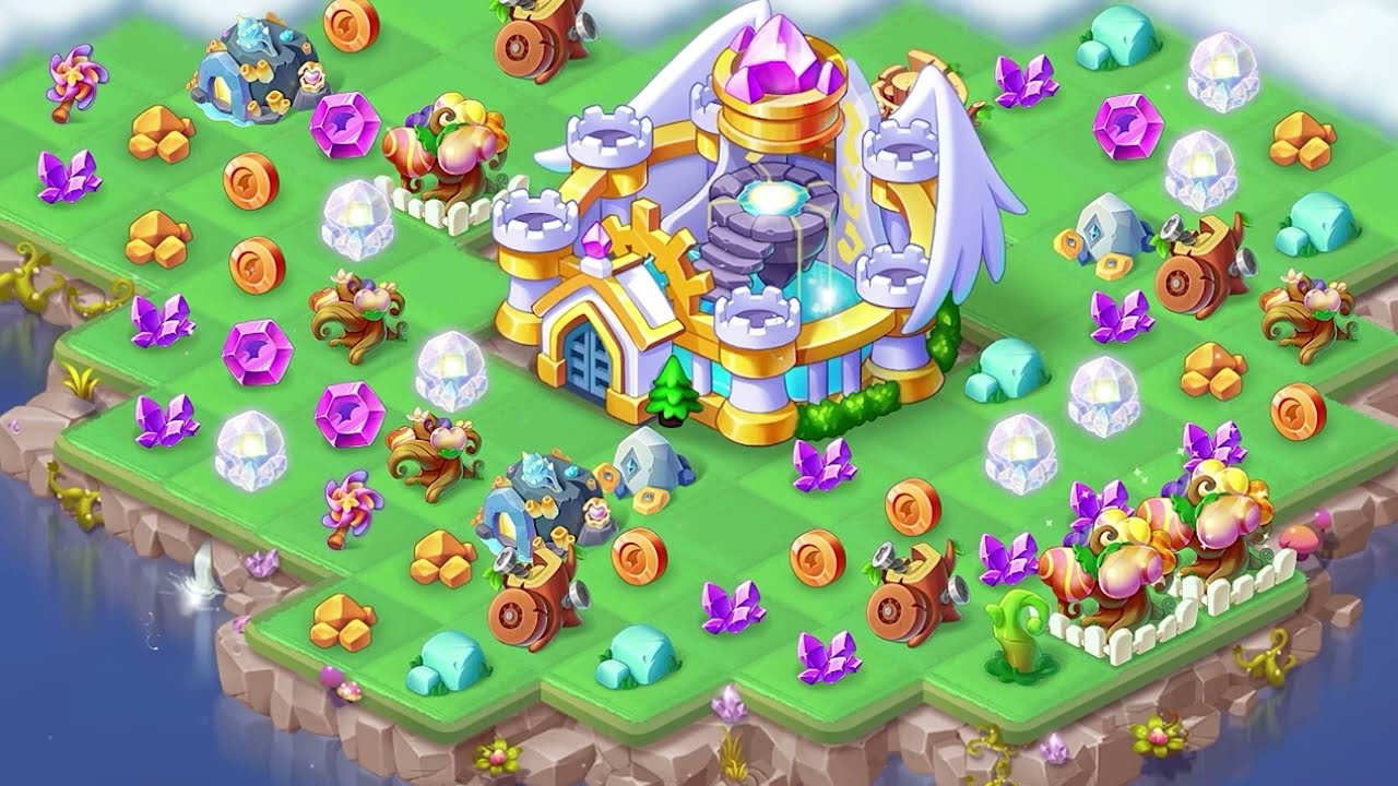 Merge gems to get more resources!