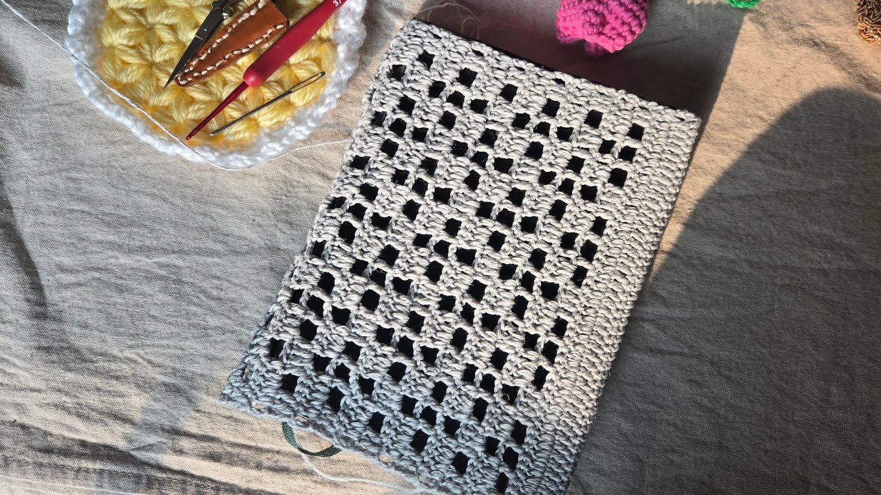 #북커버뜨기#릴리안뜨개질#Lilian #knitting#crochet Lilian knitting&crochet 라이브 스트리밍 중