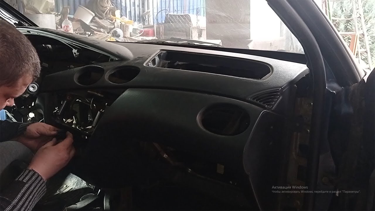 #RAZNOBOY #FordFocus1 #фордфокус1 Как снять торпеда Ford Focus 1
