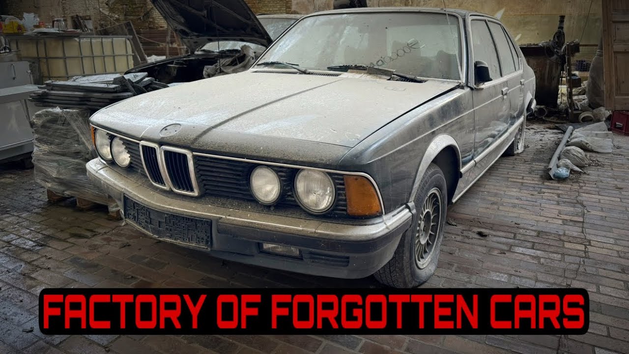 This Crumbling Abandoned Adidas Factory Is Now Home To INCREDIBLE Car Graveyard!