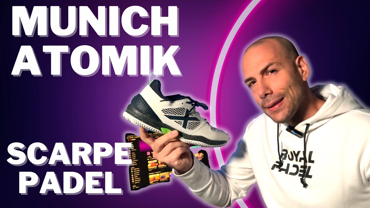 SCARPE PADEL  - MUNICH ATOMIK: € 92 SPESI BENE?