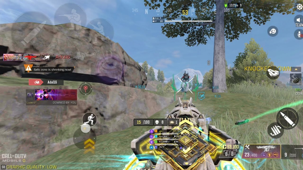TRYING MYTHIC XM4 IF IT'S A LASER ON BR 🤔 - COD MOBILE
