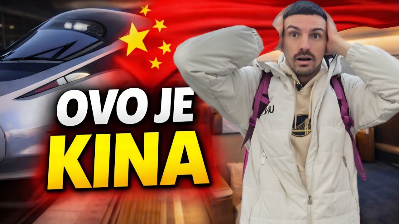 302 km/h sa detetom u vozu - ovako izgleda putovanje u Kini 🇨🇳
