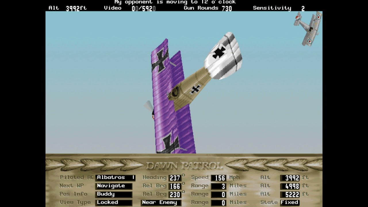 Rowan Software's Dawn Patrol, Bloody April, German mission