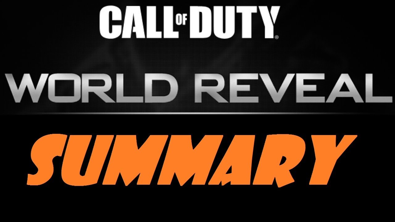 Black Ops 2 World Reveal: Summary of Info Released on CallofDuty.com