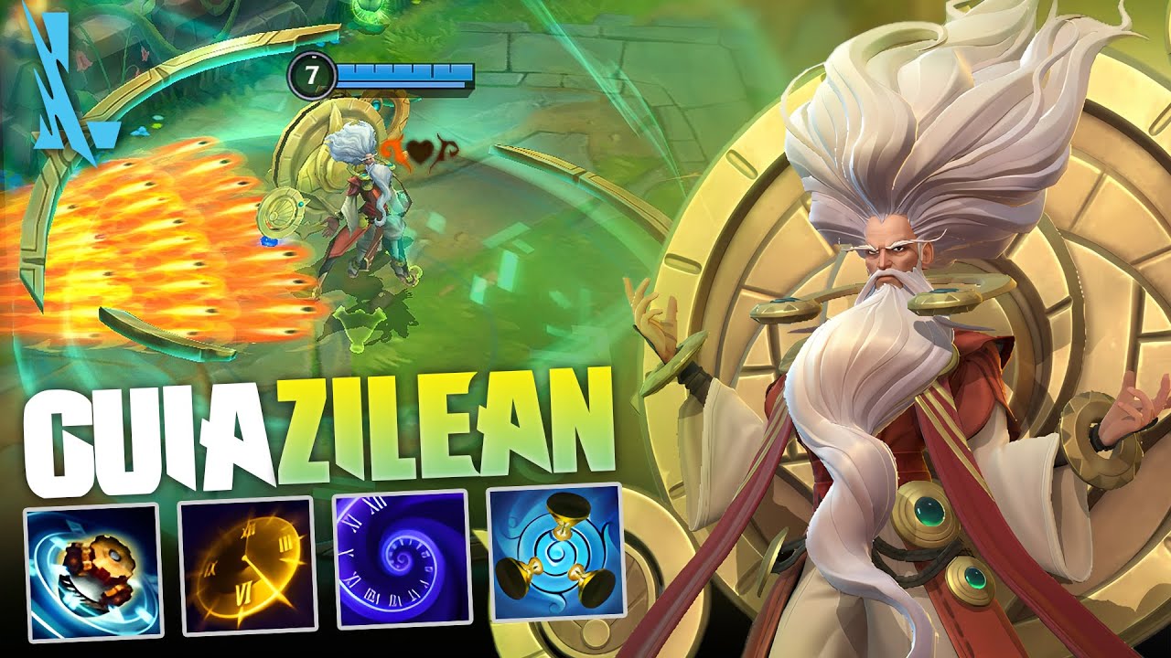 COMO JOGAR DE ZILEAN NO WILD RIFT | TUTORIAL ZILEAN
