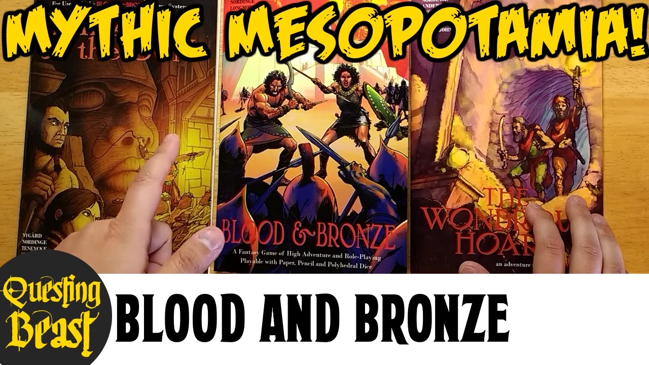 Blood and Bronze: Old-School RPG Review