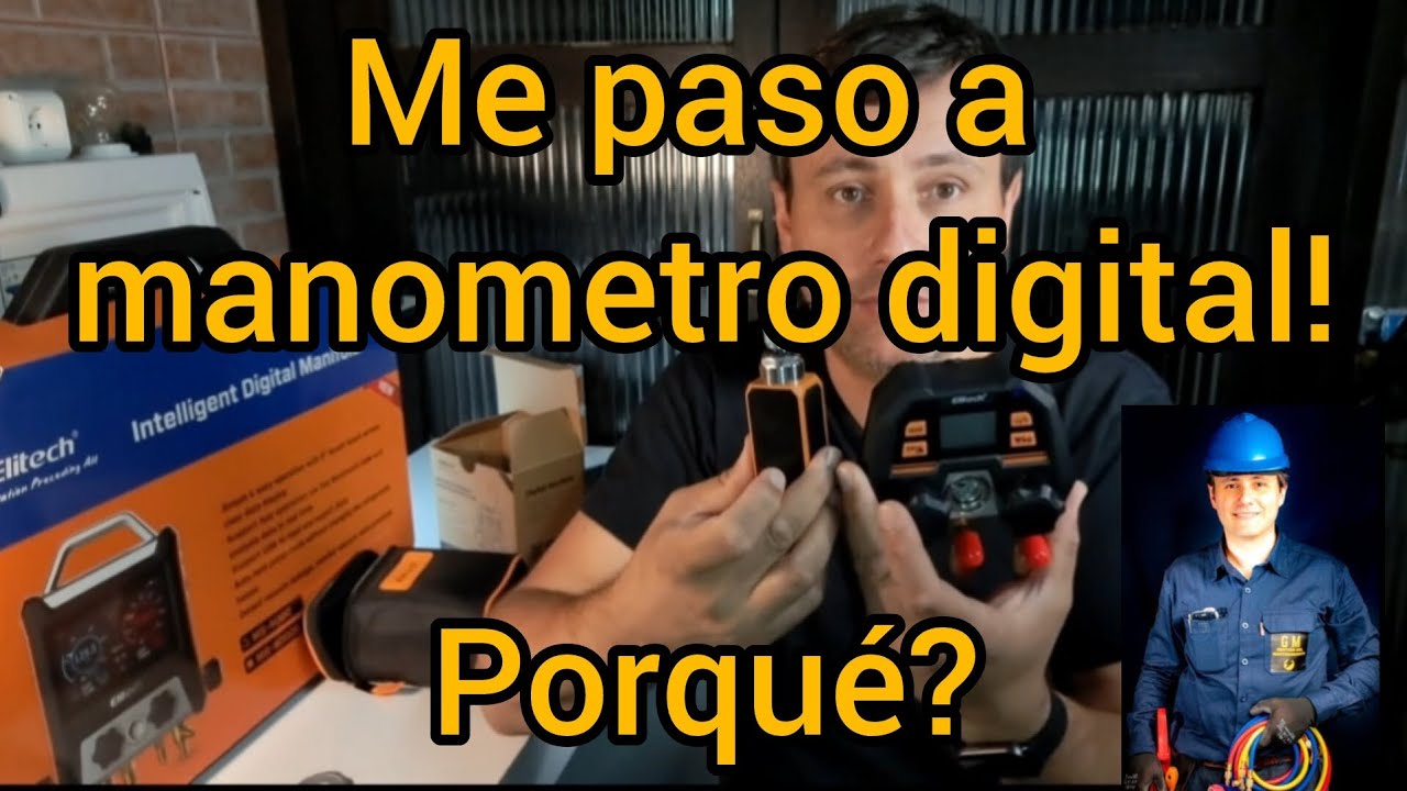 Te explico porque me pasé a manómetros digitales. Elitech ms-4000 y Elitech ms-100