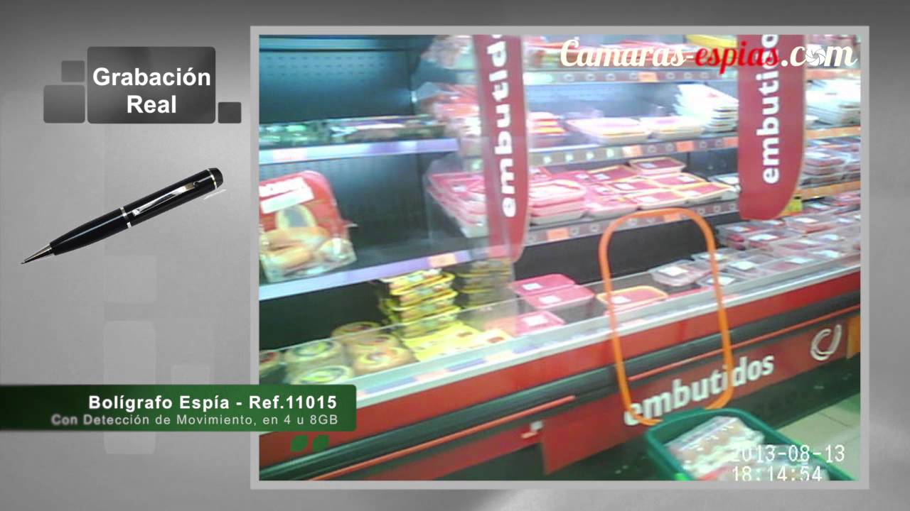 Boli Esp&iacute;a con Detecci&oacute;n de Movimiento Ref.11015 Im&aacute;genes Reales