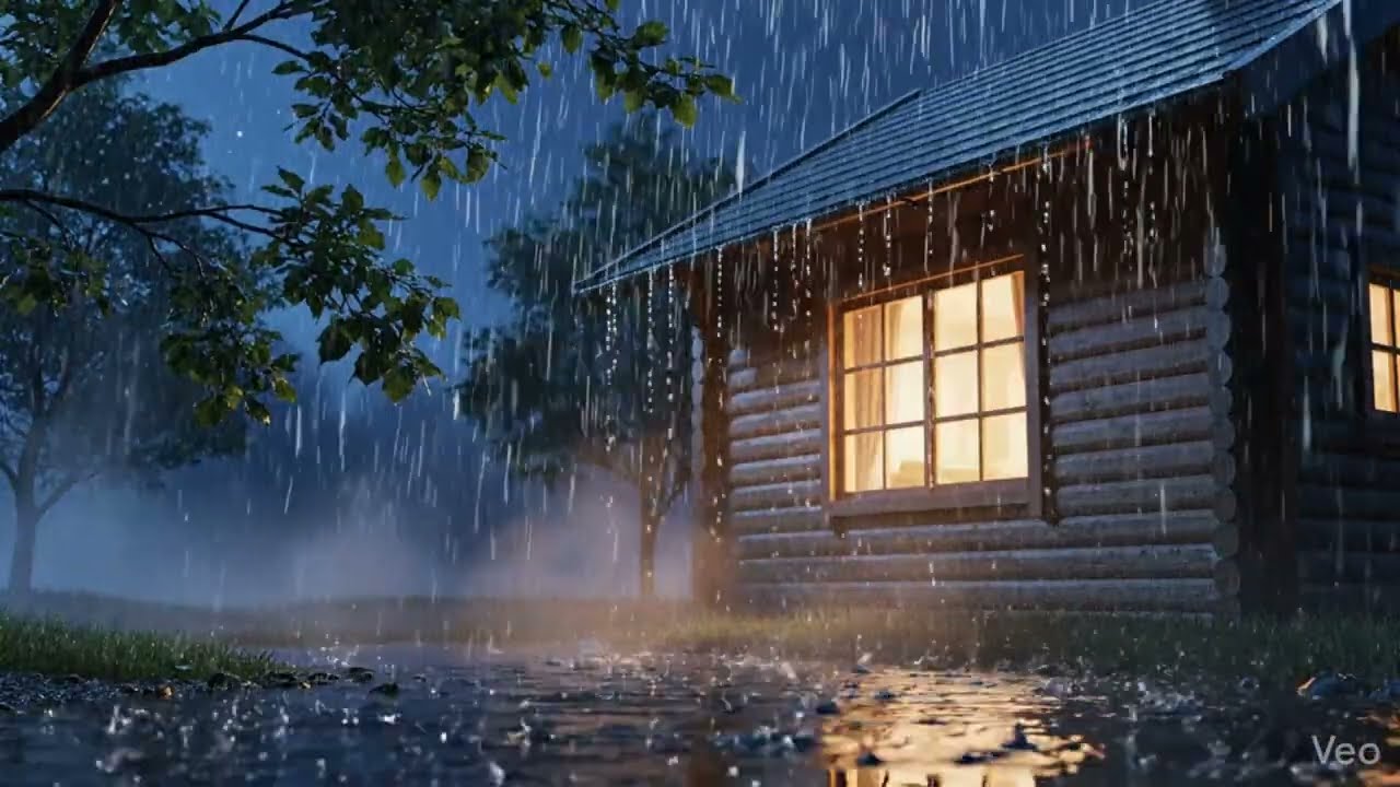 Rainy Night Cafe Study ☕ Jazz Piano & Violin for Deep Focus | Cozy Rain Ambience