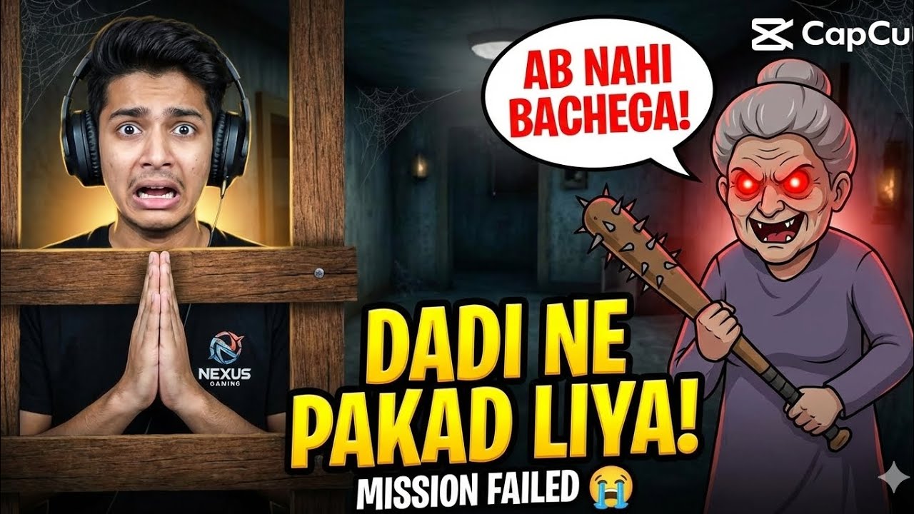 Dadi vs darpok gamer😂 kya mein Bach paunga 