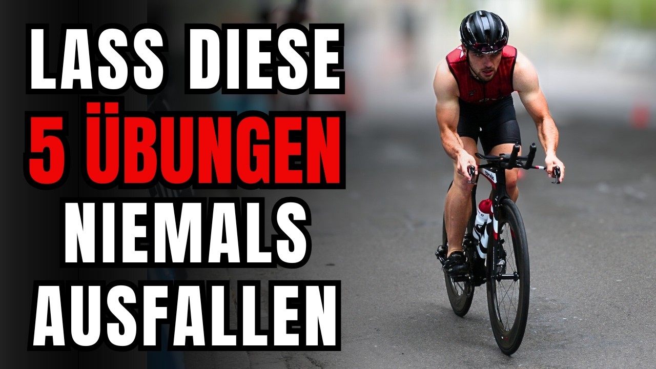 Die einzigen 5 Übungen, die du brauchst, um schneller Rad zu fahren