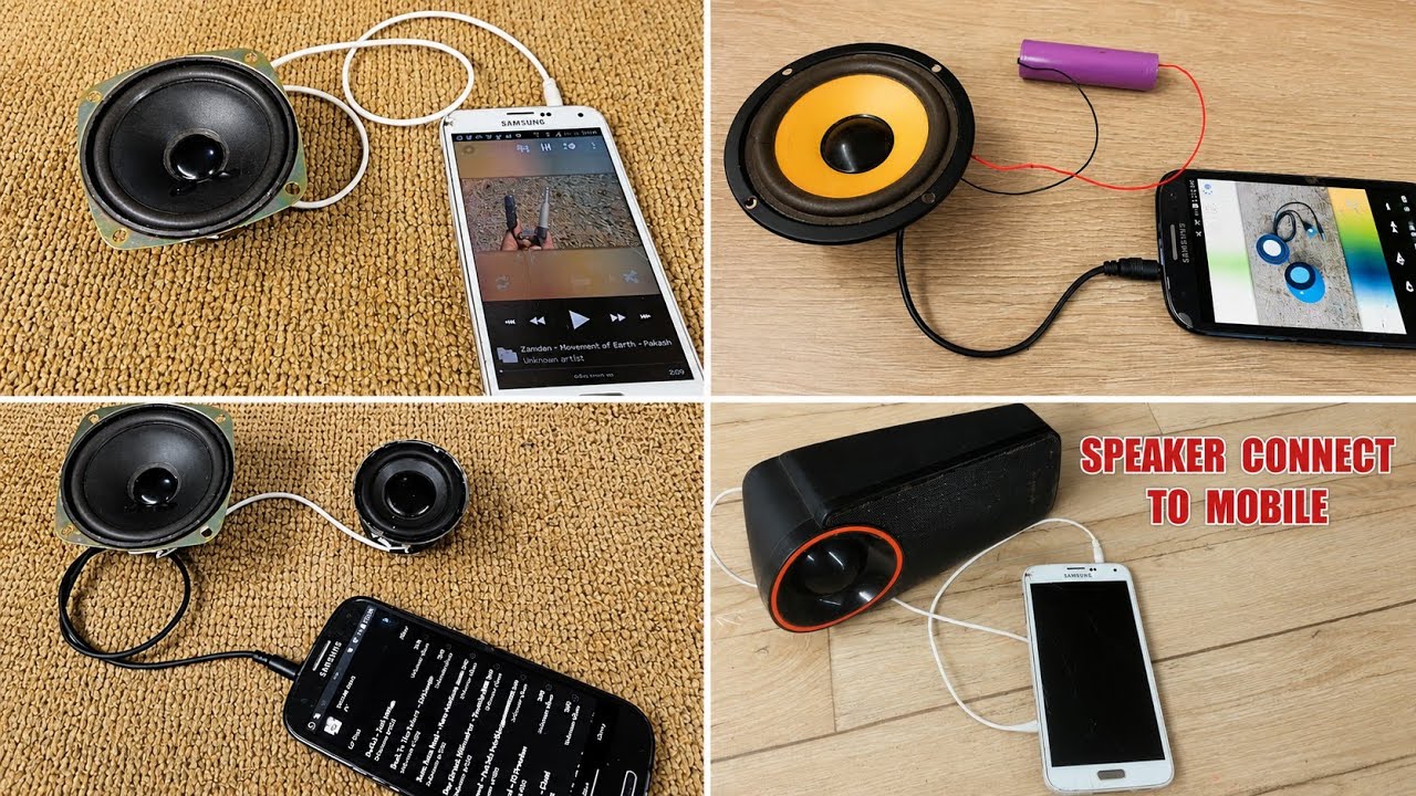 How to Make a Speaker Connect with Mobile