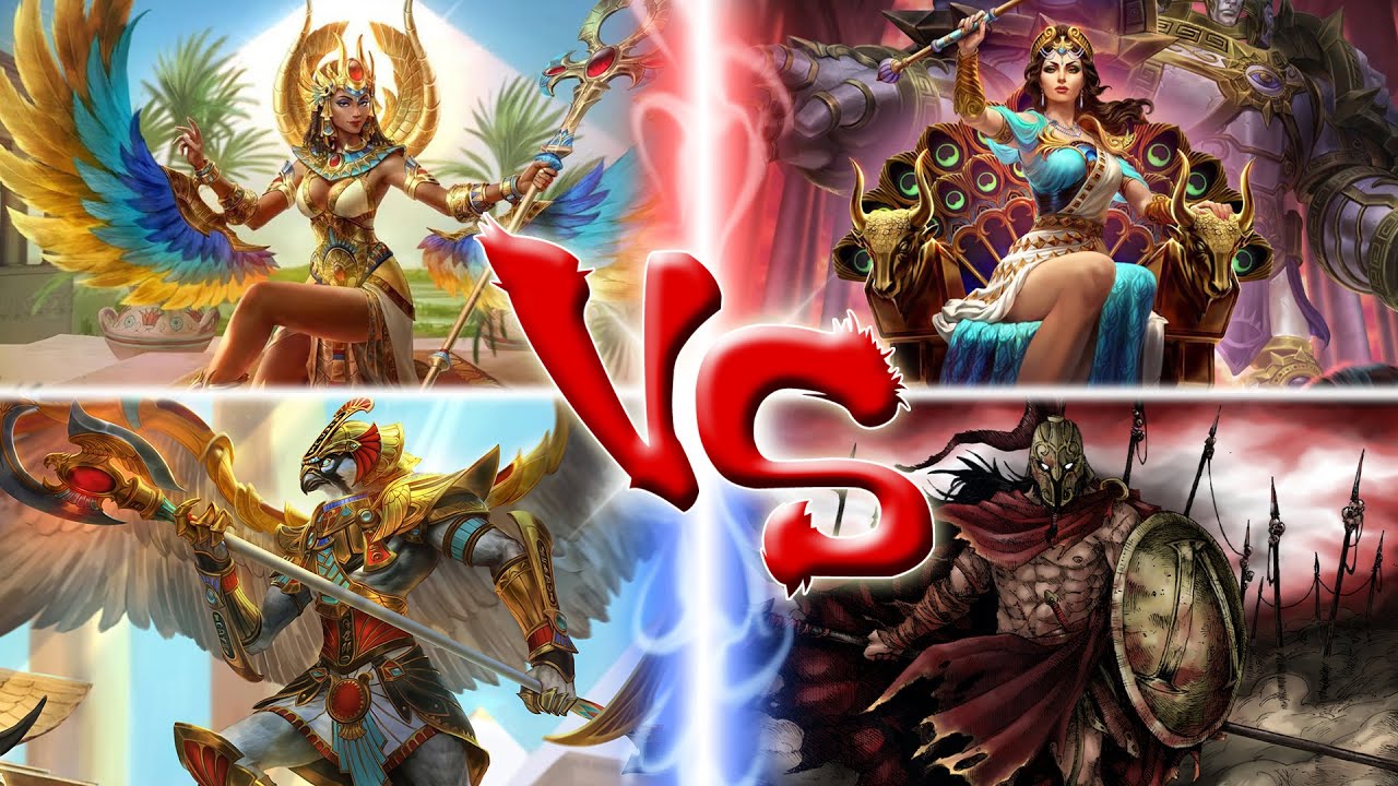#ScontriMitologici #TeamBattle - Iside & Horus vs Era & Ares