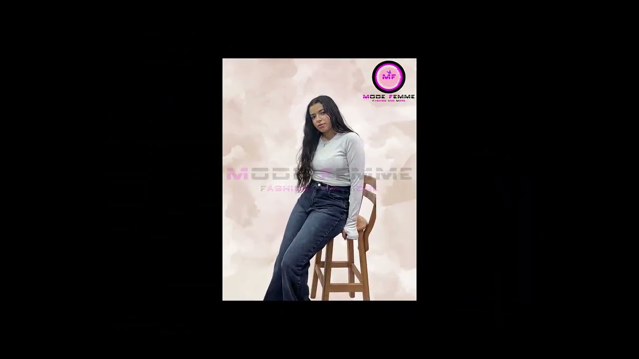 مش أي جينز… هذا جينز بثقة 💙