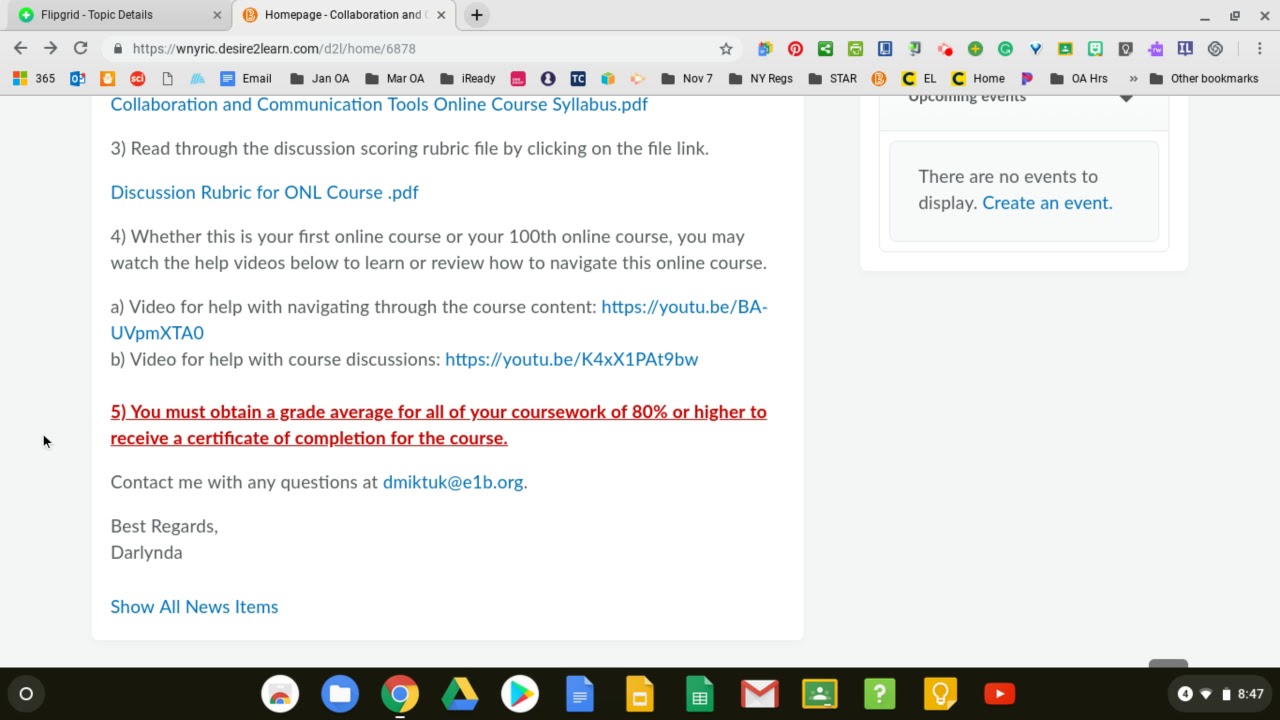 Intro to Collaboration and Communication Online Tools Course