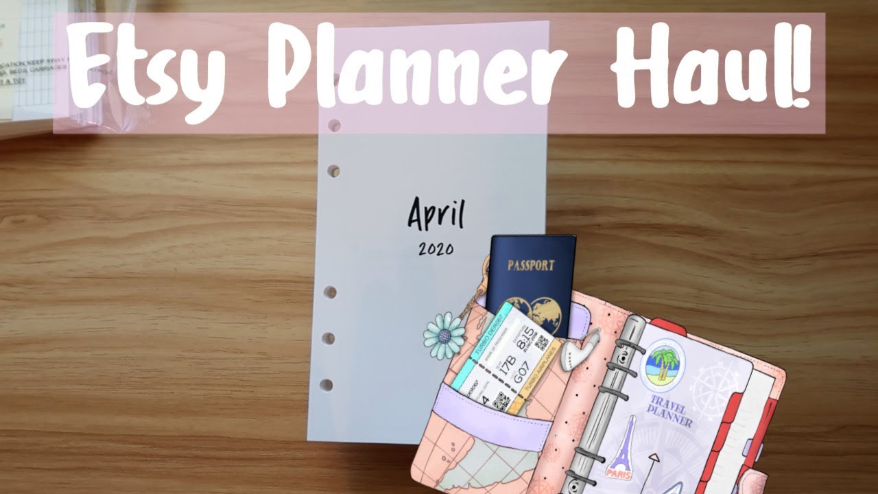 ETSY PLANNER HAUL | PERSONAL PLANNER INSERTS