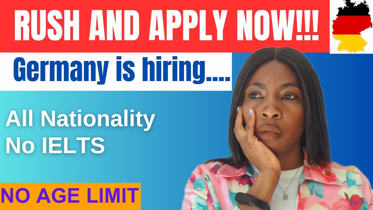 GOOD NEWS: GERMANY NEEDS FOREIGN WORKERS...(URGENT!)