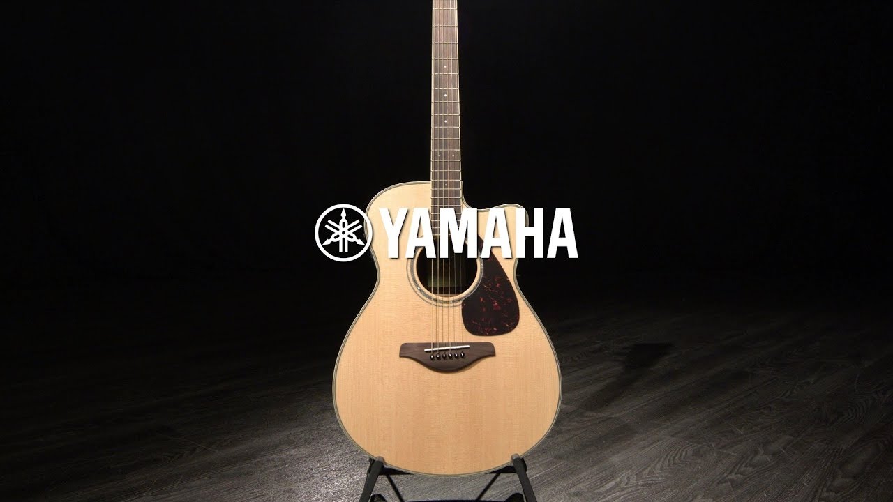 Yamaha FSX830C Electro Acoustic Guitar, Natural | Gear4music demo