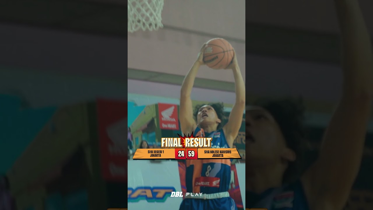 GAME RESULT | SMKN 1 JAKARTA VS SMA KOLESE KANISIUS JAKARTA #basketball #dblindonesia #dbljakarta