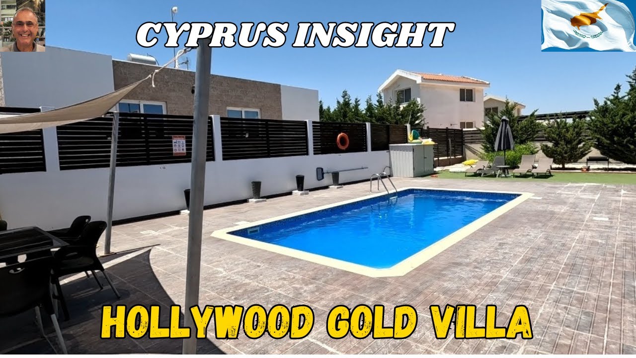 Hollywood Gold Villas. Protaras Cyprus -  A look Around.