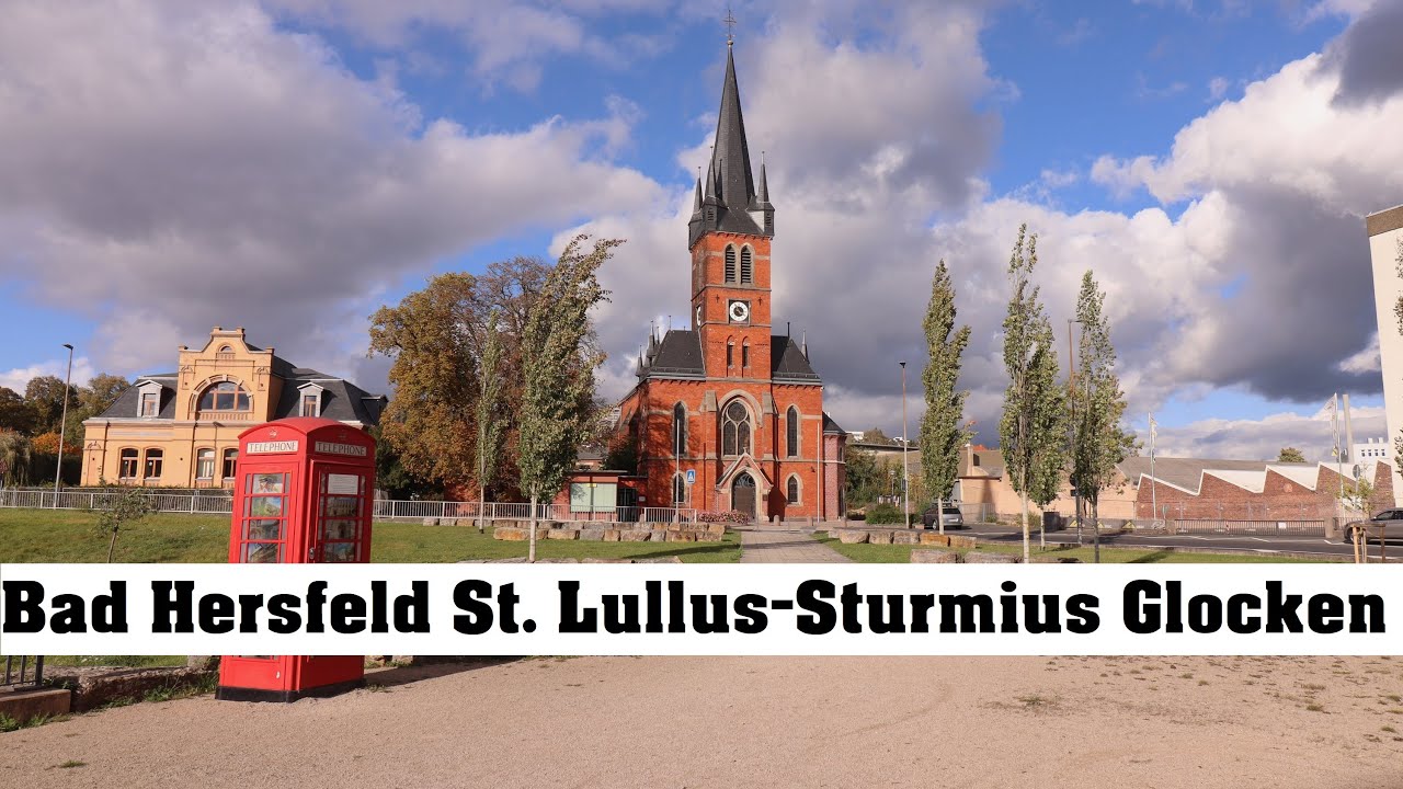 BAD HERSFELD (D), St. Lullus-Sturmius, Soli der historischen Glocken & Vollgeläut