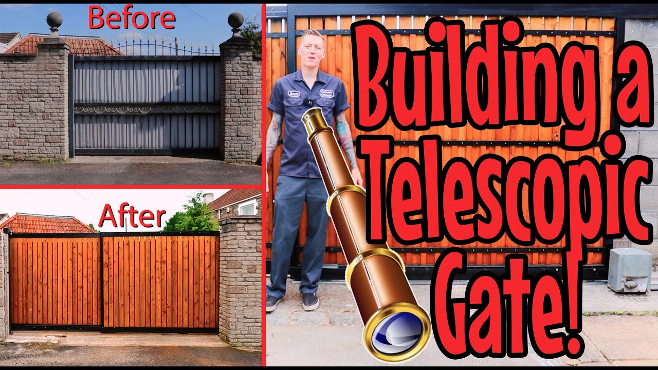 Building a Telescopic Electric Sliding Gate!