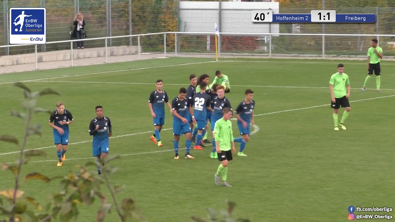 B-Junioren - 1:1 - Tim Janke  - TSG 1899 Hoffenheim gegen SGV Freiberg Fu&szlig;ball