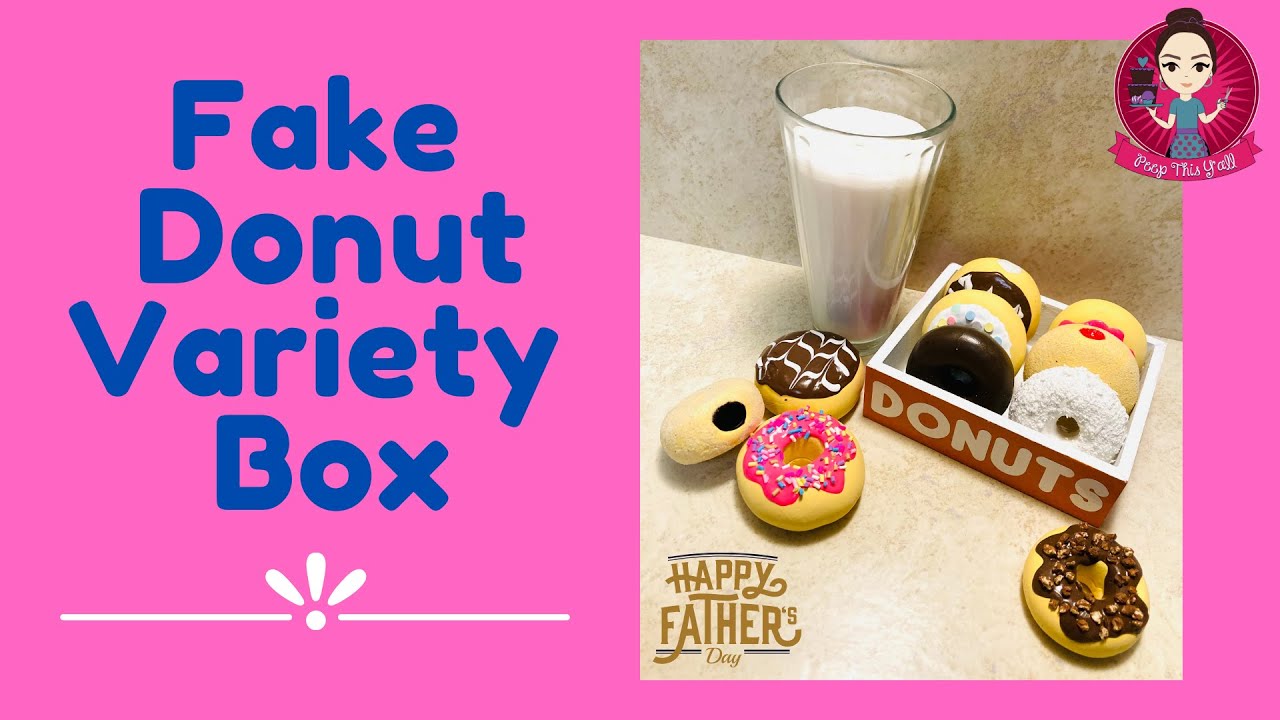 Fake Donut Variety Box