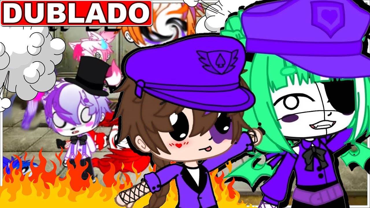 🐻 E Se Eu Estivesse Em FNAF SISTER LOCATION 🐻 | Mini Filme [DUBLADO] Gacha Club